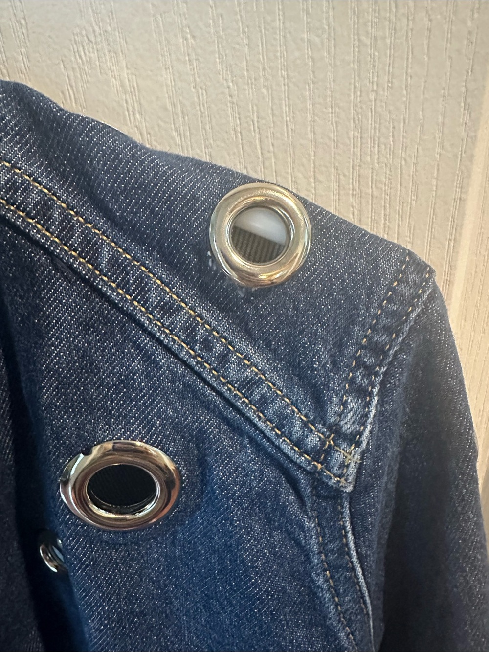 cinq a sept Denim Harriet Jacket in Tide - Picture 10 of 10